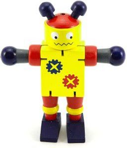 Teddies Robot dřevěný 12 cm - obrázek 5