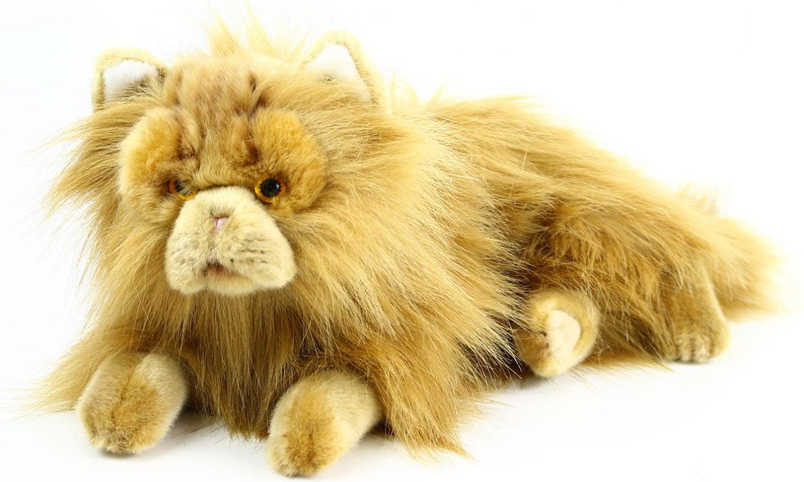 Rappa Velká plyšová kočka perská ležící 30 cm - obrázek 1