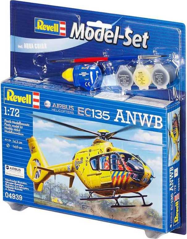 REVELL ModelSet vrtulník 64939 - Airbus Heli EC135 ANWB (1:72) - obrázek 2