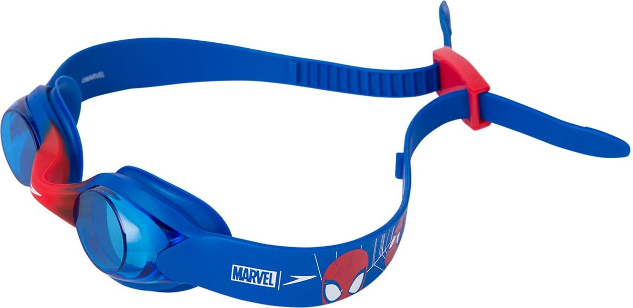 Speedo Disney Spider-Man Illusion Goggle Infants - neon blue/lava red/blue uni - obrázek 2
