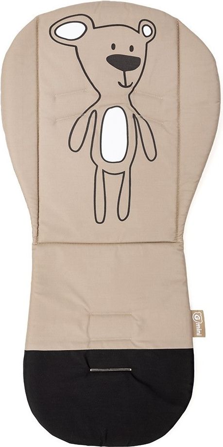 GMINI Vložka do kočárku z paměťové pěny Beige Bear - obrázek 1