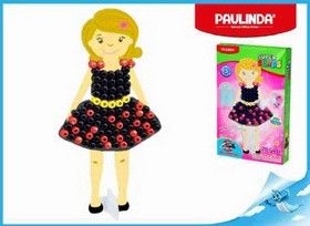 Paulinda Super Beads 3D 10x8mm 95 ks holčička - obrázek 1