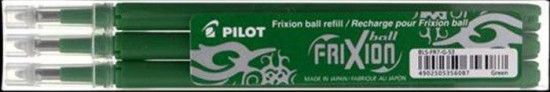 Náplň do rolleru "Frixion", zelená, 0,35mm, vymazatelná, 3ks, PILOT, bal. 3 ks - obrázek 1