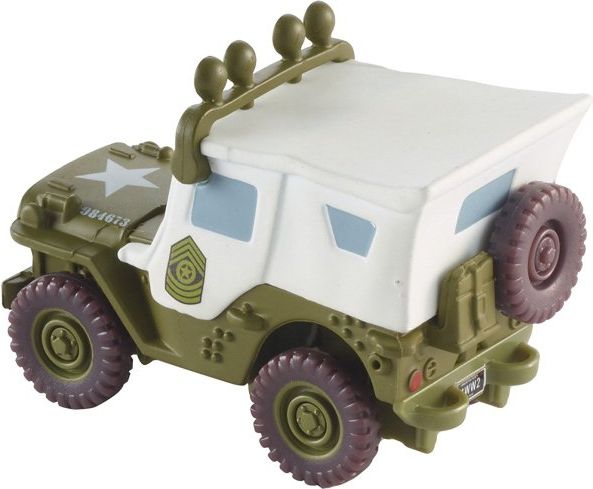 CARS (Auta) - Sarge with Roof Lights (zimní Serža se střešními světly) - obrázek 3