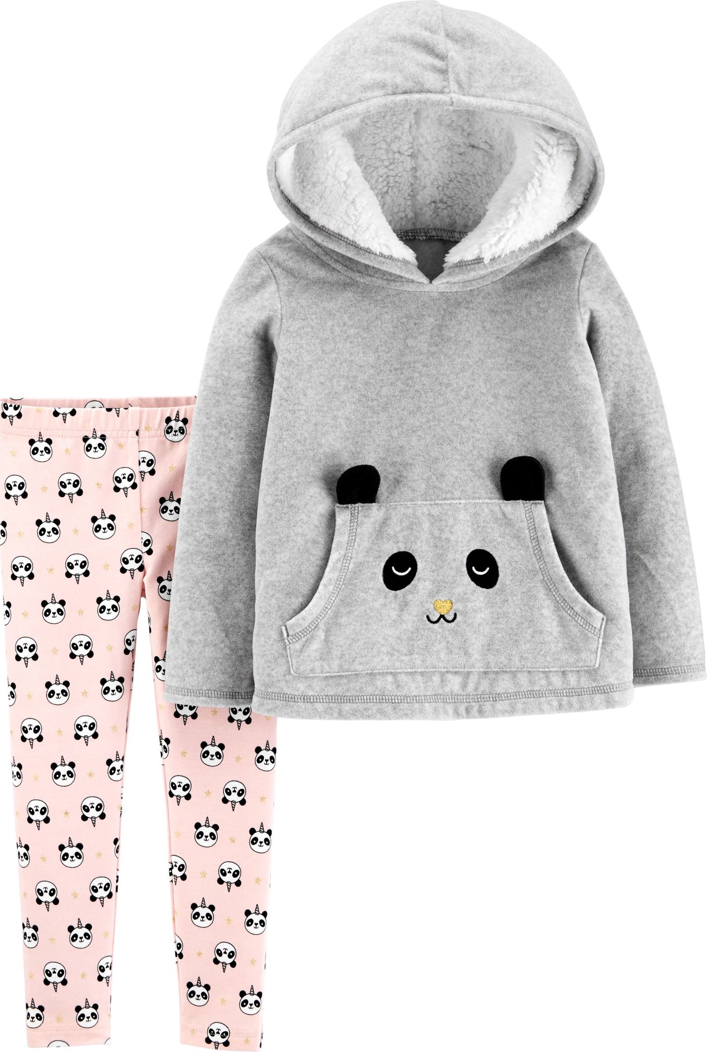 CARTER'S Set 2-dílný Panda, 12m, vel.80 - obrázek 1