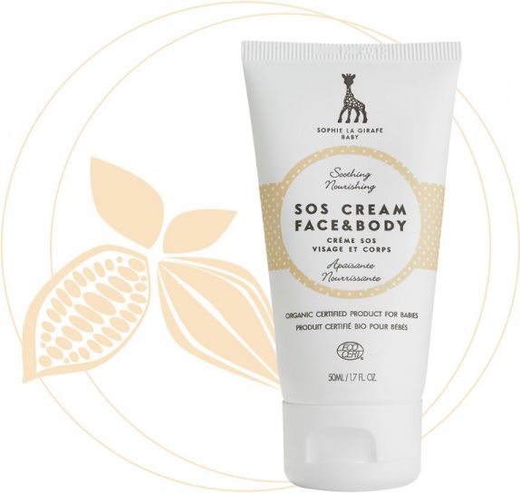 SOPHIE LA GIRAFE Baby SOS Cream Face&Body, 50 ml v krabičke - obrázek 1