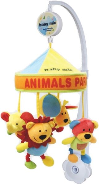 Kolotoč nad postýlku Baby Mix animals párty - obrázek 1