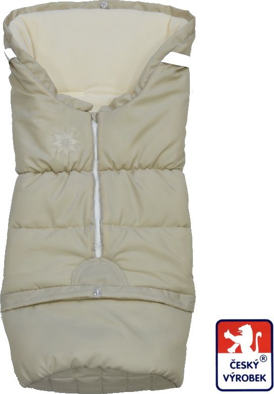 Zimní fusak combi, Dětský svět, béžový, winter sport - obrázek 1