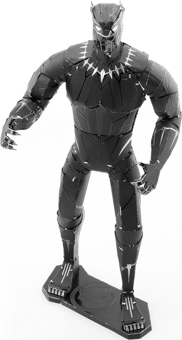 METAL EARTH 3D puzzle Avengers: Black Panther - obrázek 3