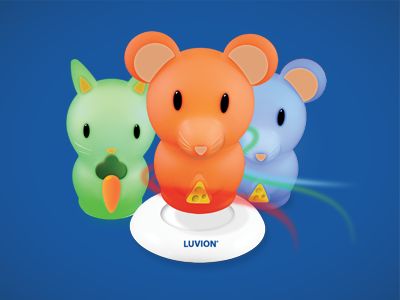 NOČNÍ LAMPIČKA LUVION - MYŠKA - obrázek 1