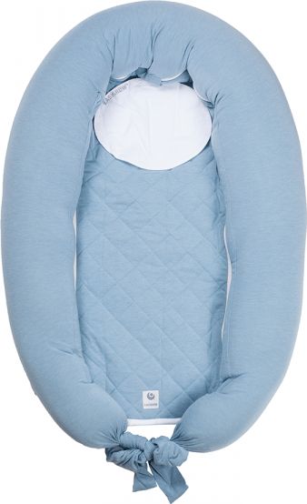 EasyGrow Kojicí polštář & hnízdo pro miminko MUM & ME Blue - obrázek 1