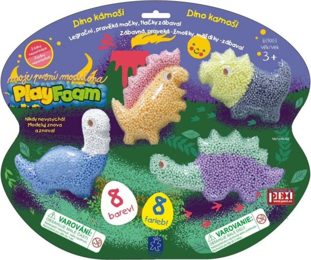 PlayFoam modelína Dino kámoši - obrázek 1
