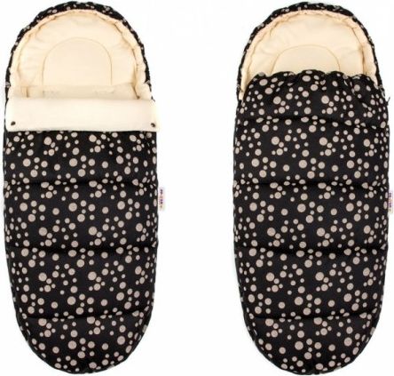 Fusák MAXI Baby Nellys ® 105x50cm - bublinky béžové - obrázek 1