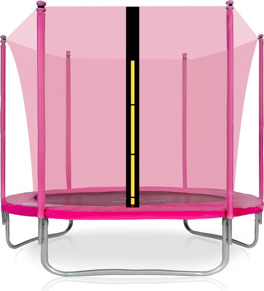 Aga SPORT FIT Trampolína 250 cm (8 ft) - růžová - obrázek 1