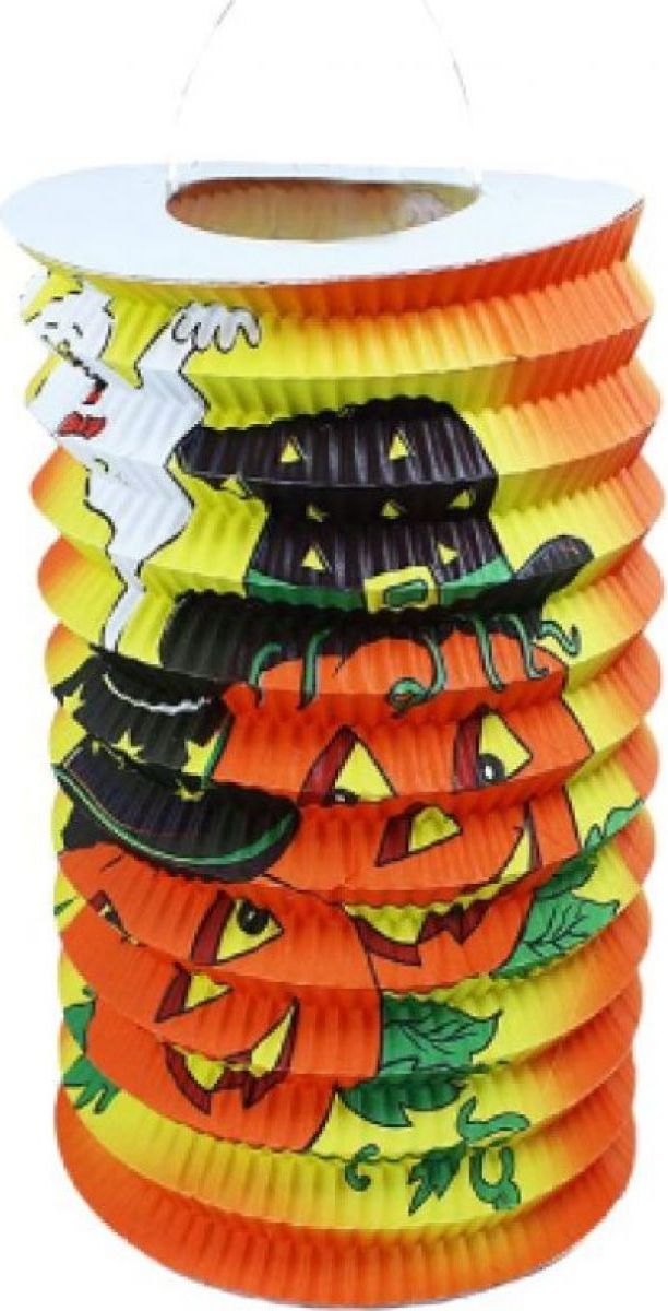 Rappa Lampion Halloween 15 cm s čajovou svíčkou - obrázek 1
