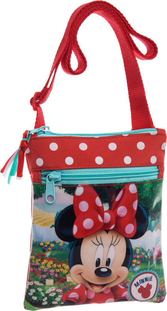 Joummabags Taštička na krk velká Minnie zahradnice 15,5x17,5 cm - obrázek 1