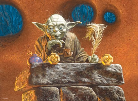 RAVENSBURGER Puzzle Star Wars: Mistr Yoda XXL 150 dílků - obrázek 1