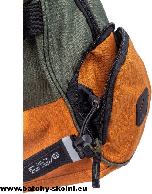 Studentský batoh Nugget Bradley 3 J Heather Military Heather Camel - Doprava Zdarma - obrázek 5