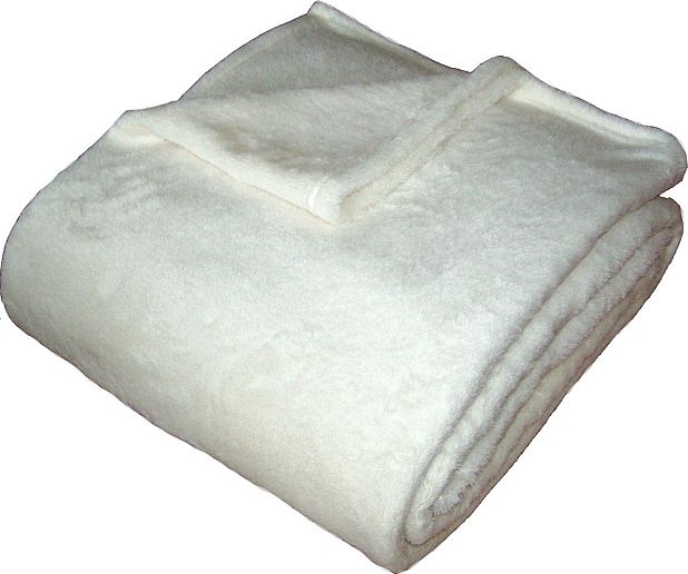 Dadka Super soft deka - bílá 150x100 - obrázek 1