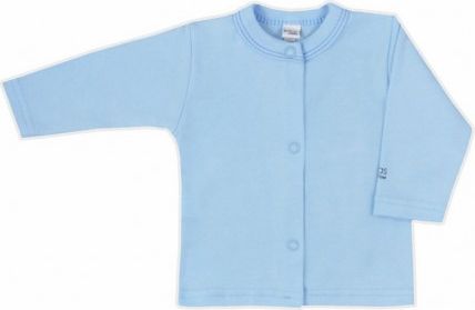 Kojenecký kabátek Bobas Fashion Mini Baby modrý, Modrá, 68 (4-6m) - obrázek 1
