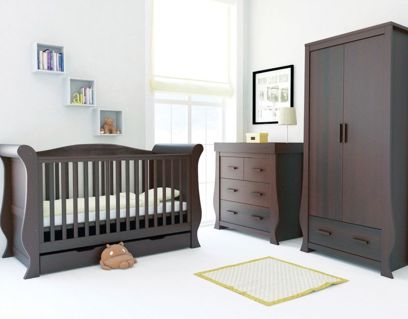 BABYSTYLE Hollie komoda, ořech - obrázek 2