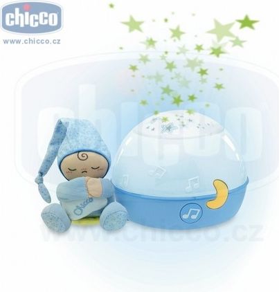 Chicco Lampička hrající noční obloha - modrá - obrázek 1