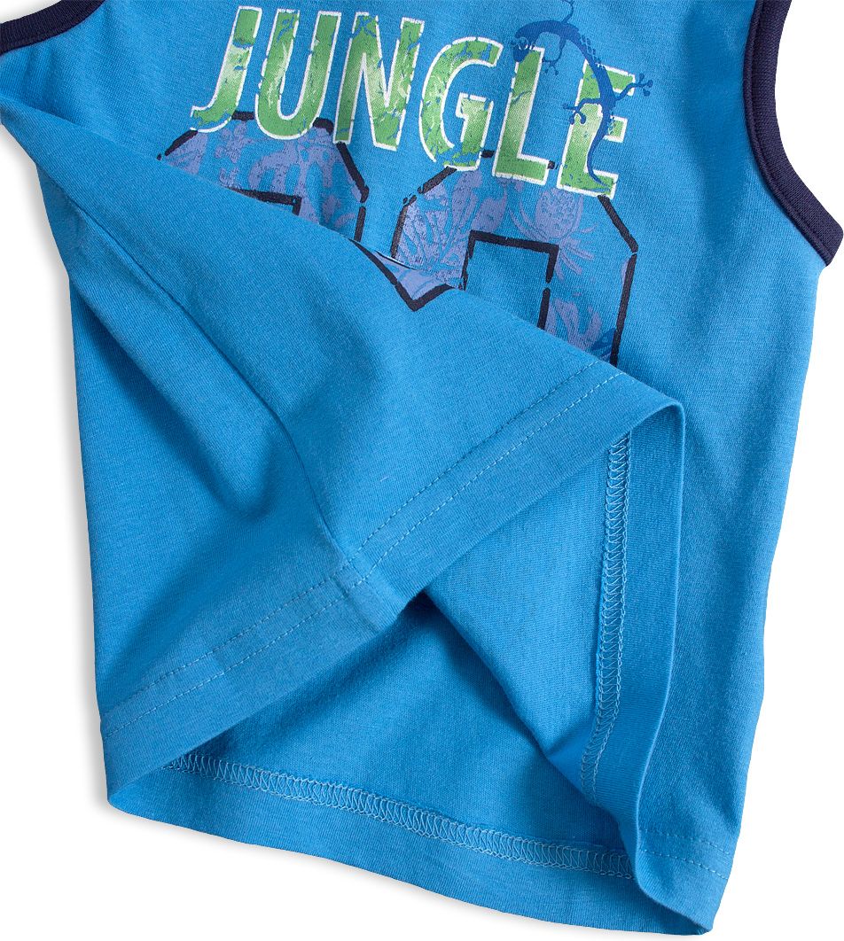 Chlapecké tričko Mix´nMATCH JUNGLE modré Velikost: 92 - obrázek 3