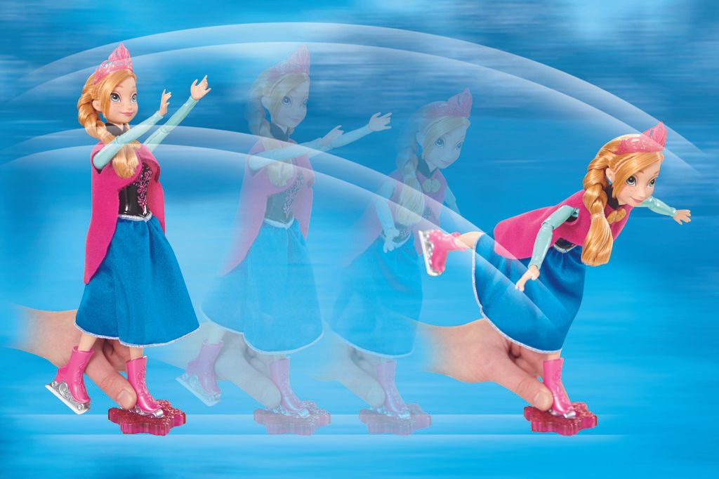 Mattel Disney Frozen bruslařka Anna - obrázek 3
