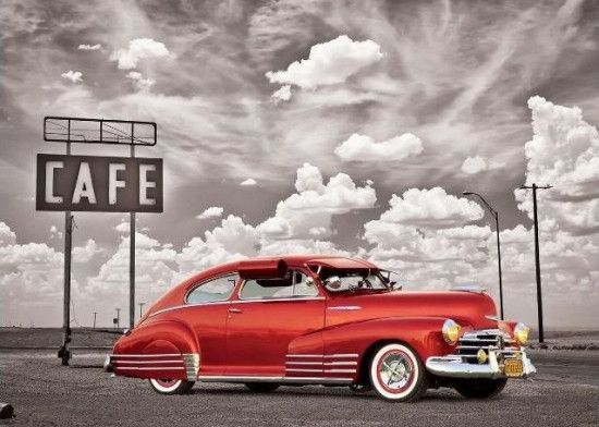 EUROGRAPHICS Puzzle Chevrolet Fleetline 1948 1000 dílků - obrázek 1