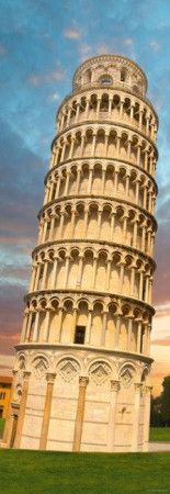 HEYE Vertikální puzzle Šikmá věž v Pise 1000 dílků - obrázek 1