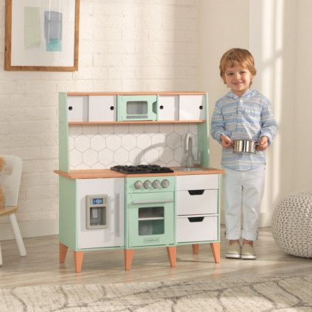 KIDKRAFT Dřevěná kuchyňka Mid-Century - obrázek 1