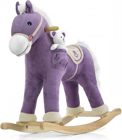 MILLY MALLY Houpací koník Milly Mally Pony fialový - obrázek 1