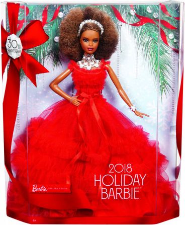 MATTEL Barbie Holiday Doll Brunetka - obrázek 1