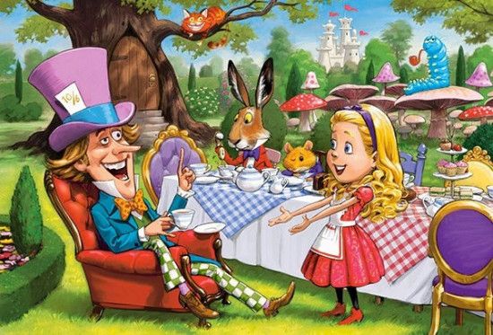 CASTORLAND Puzzle Alenka v říši divů MAXI 40 dílků - obrázek 1