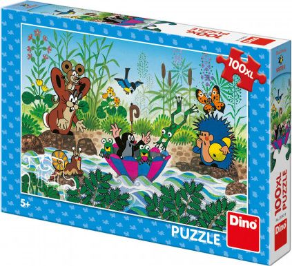 DINO Puzzle Krtkova plavba XL 100 dílků - obrázek 1