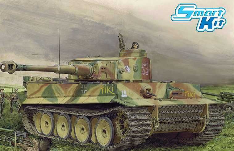DRAGON Model Kit tank 6885 - Tiger I Early Production "TiKi" Das Reich Division (Battle of Kharkov) (SMART KIT)(1:35) - obrázek 1