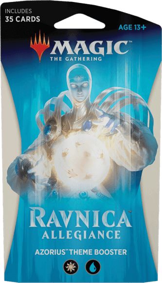 Wizards of the Coast Magic the Gathering Ravnica Allegiance Theme Booster - Azorius - obrázek 1