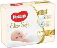 Huggies Elite Soft 1 3-5 kg dětské pleny 26 ks - obrázek 1