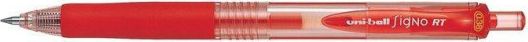Gelové pero "UM-138", červená, 0,38mm, s uzávěrem, UNI - obrázek 1