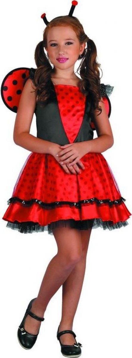 Made Šaty na karneval Beruška 120-130 cm - obrázek 1