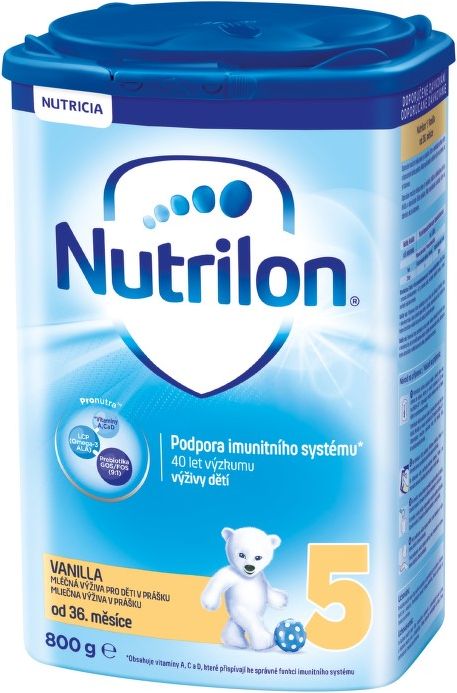 Nutricia Nutrilon 5 Vanilla 800g - balení 5 ks - obrázek 1