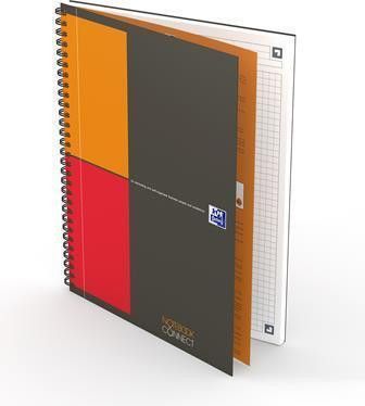 Sešit "International Notebook", kroužková vazba, B5, čtverečkovaný, 80 listů, OXFORD - obrázek 1