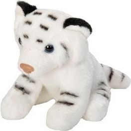 Plyšový tygr bílý - obrázek 1
