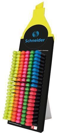 Zvýrazňovače "Job 150", 120 + 30 ks displej, 1-5 mm, SCHNEIDER, displej 150 ks - obrázek 1