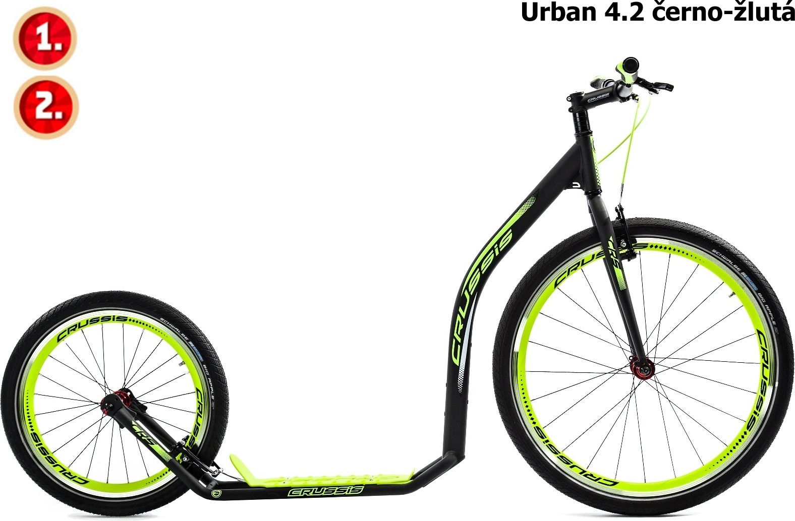 Crussis URBAN 4.2 černo-žlutá - obrázek 1