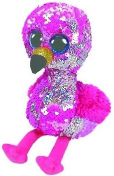 Beanie Boos Flippables růžový plameňák 24 cm - obrázek 1