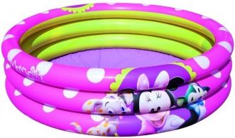 Dětský nafukovací bazén Bestway Minnie 102x25 cm, Růžová - obrázek 1