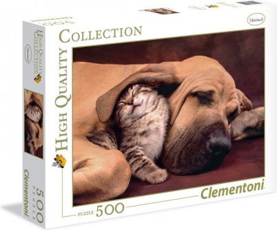 CLEMENTONI Puzzle Tulení 500 dílků - obrázek 1