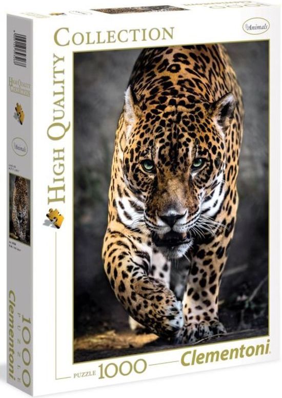 Clementoni Puzzle Chůze jaguára 1000 dílků - obrázek 1