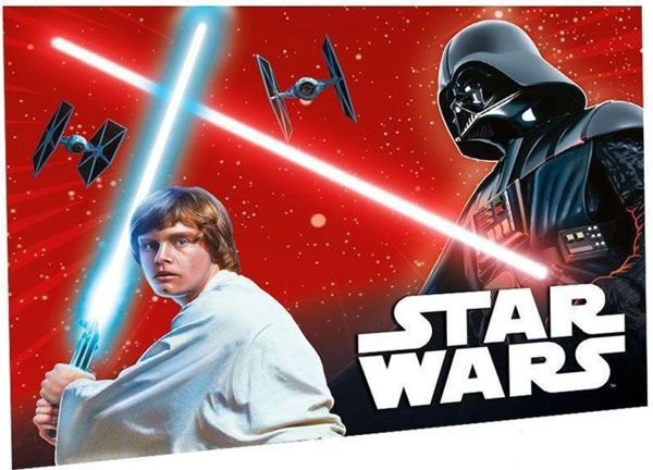 EUROSWAN Dětský ručník Star Wars Polyester 30/40 cm - obrázek 1